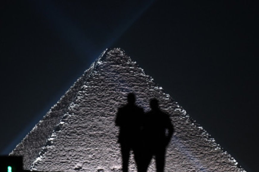 Egypt dusts off pyramids for fashion, pop and art shows