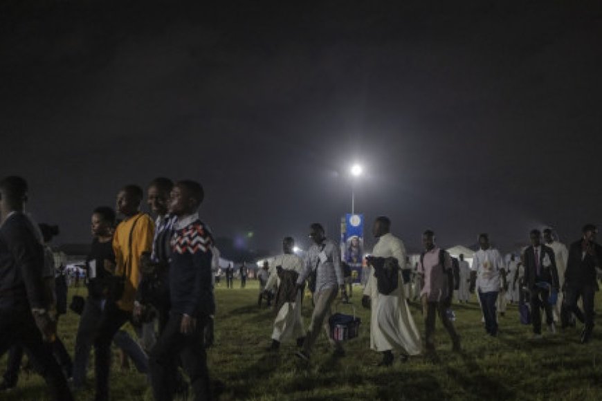 Huge crowds expected at papal mass in DRC
