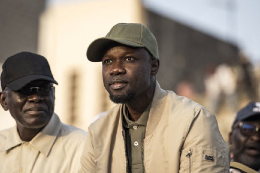 Senegal opposition leader named election champion despite jail sentence