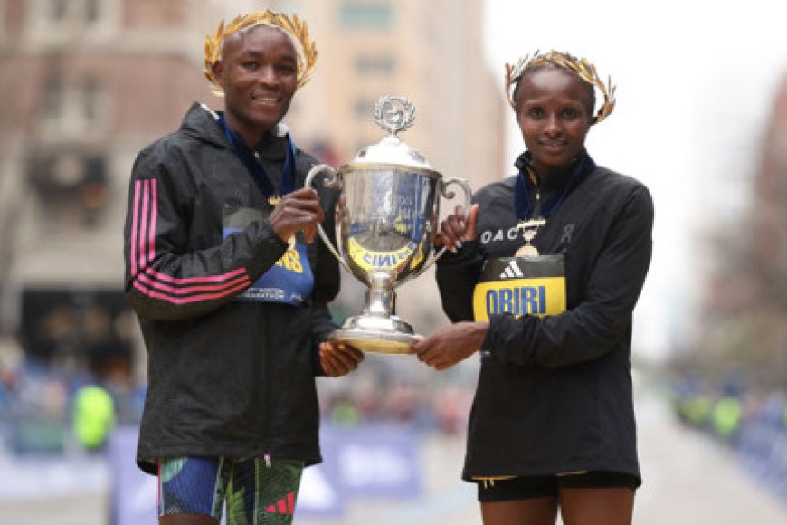 Kenya double as Chebet, Obiri dominate Boston Marathon