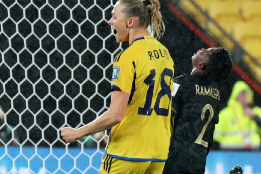 Sweden fight back to sink South Africa late on at Women's World Cup