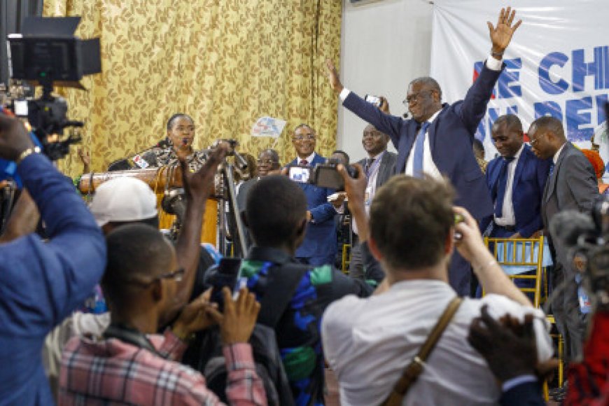DR Congo Nobel Prize winner Denis Mukwege unveils presidential bid