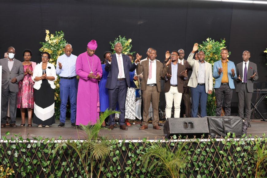 URA Commissioner General Express Concern Against Corruption During Thanksgiving Ceremony