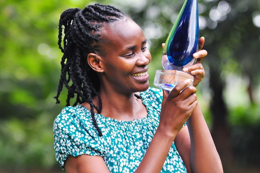 Former President of the Uganda Netball Federation Awarded by International Organization for Unmasking Corruption.