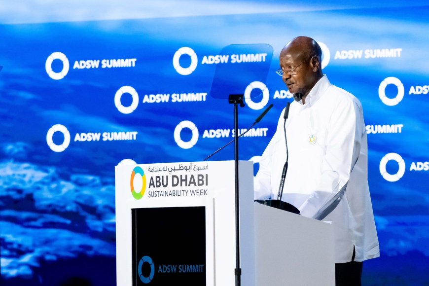 President Yoweri Kaguta Museveni Advocates for Africa’s Economic Transformation at Abu Dhabi Sustainability Week 2025