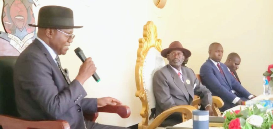 HRH Constantine Meatyansozi Mwogezi Butamanya Visits Uwelukoosi Umukuuka Jude Mike Mudoma III, Strengthening Cultural Ties Among Traditional Leaders