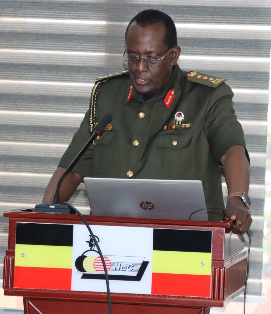 Lt. Gen. James Mugira Rallies NEC FC with Stirring Message Ahead of Title-Decider Against Vipers SC