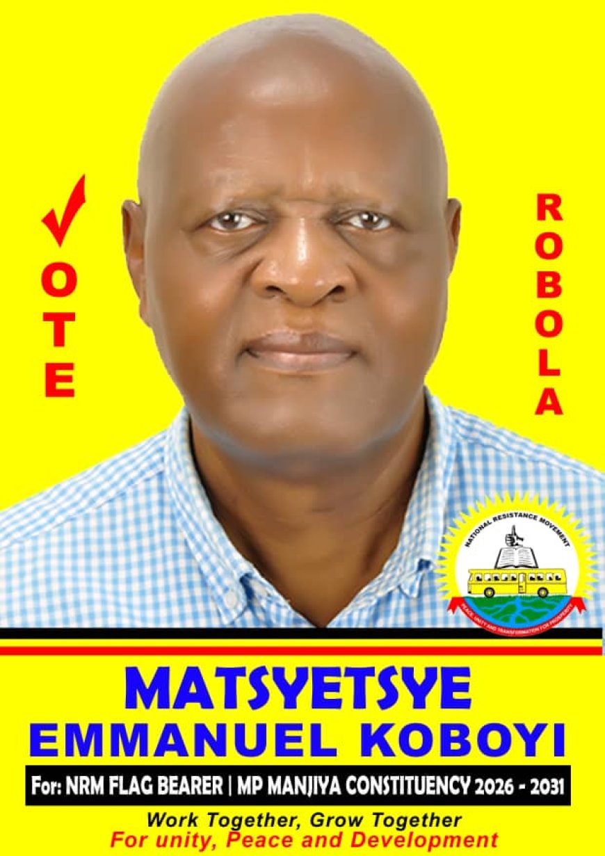 Matsyetsye Emmanuel Koboyi Rallies Support for Manjiya MP Seat, Pledges Inclusive Development and Youth Empowerment