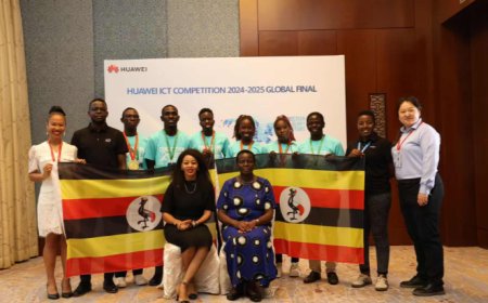 Ugandan Students Shine at Global Huawei ICT Competition Finals 2025 in China