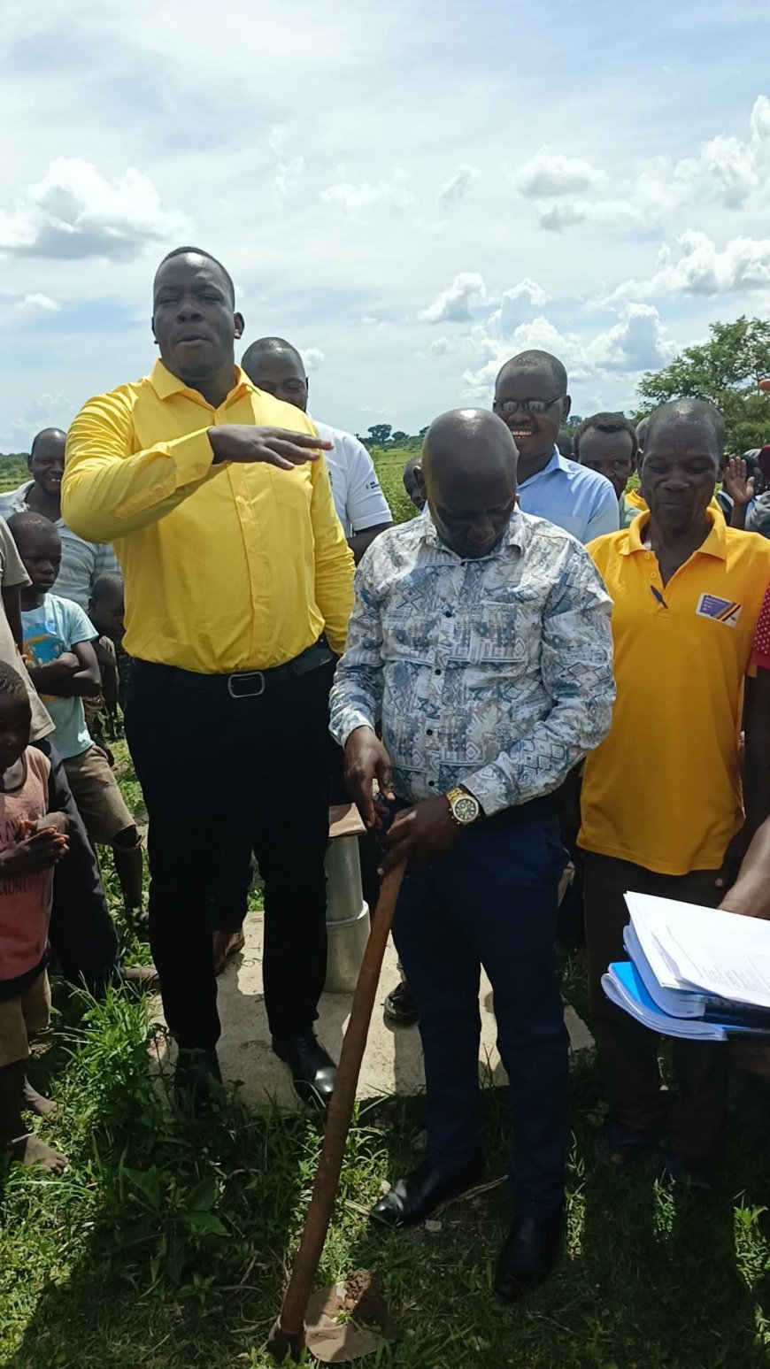 Hon Orone Derrick Launches Solar-Powered Water Supply and Irrigation Systems in Gogonyo