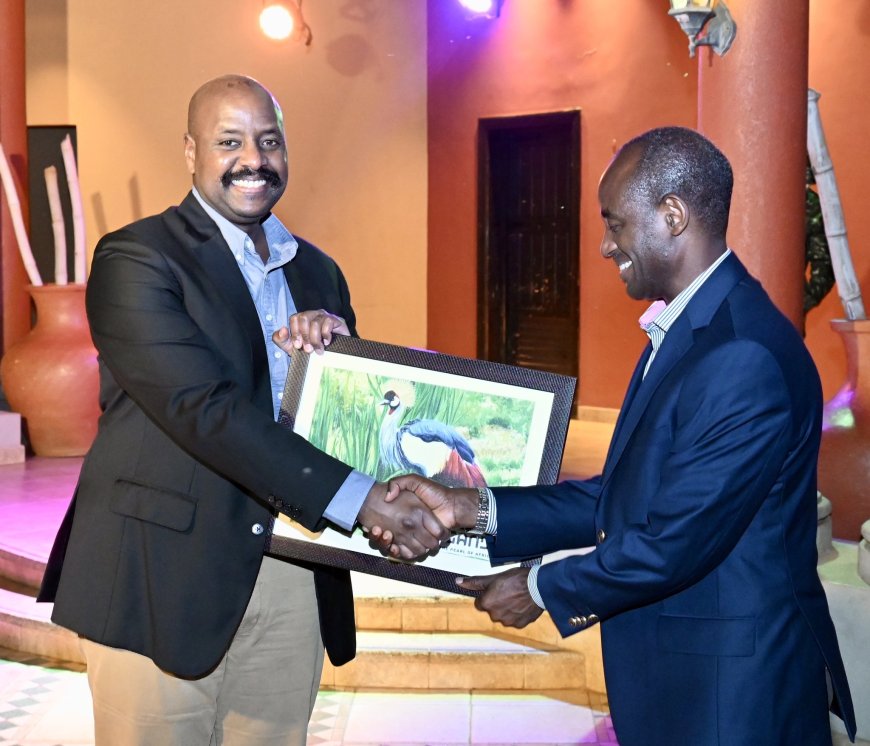 UGANDA, RWANDA REAFFIRM MILITARY TIES AS GEN. MUHOOZI HOSTS GEN. MUBANGANA TO DINNER AT LAKE VICTORIA SERENA