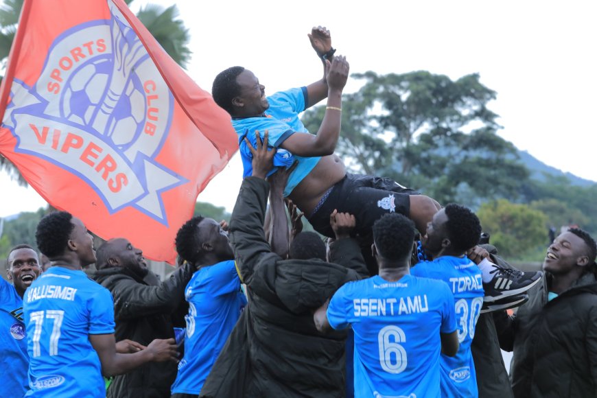 VIPERS SC CROWNED 2024/25 UGANDA PREMIER LEAGUE CHAMPIONS AFTER DOMINANT WIN OVER KITARA FC