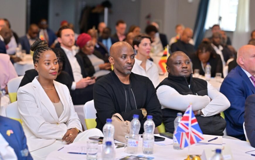 Headline: Bridging Continents Through Education: Prof. Lawrence Muganga Champions Global Partnerships at UK-Uganda Business Forum