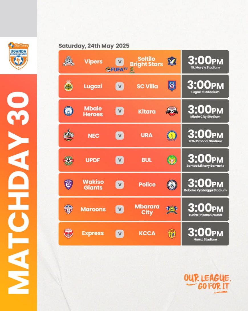 NEC FC Offers Free Entry to Fans for Final Match Against URA in a Grand Season Finale at MTN Omondi Stadium