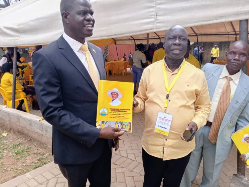 Beecham Okwere David Picks NRM Nomination Forms, Vows to Champion Peace and Development in Bukedea Constituency